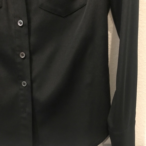 Bcbg silk button down shirt - Picture 3 of 6